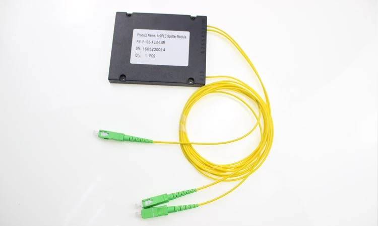 Pemisah Serat Optik PLC 1X2
