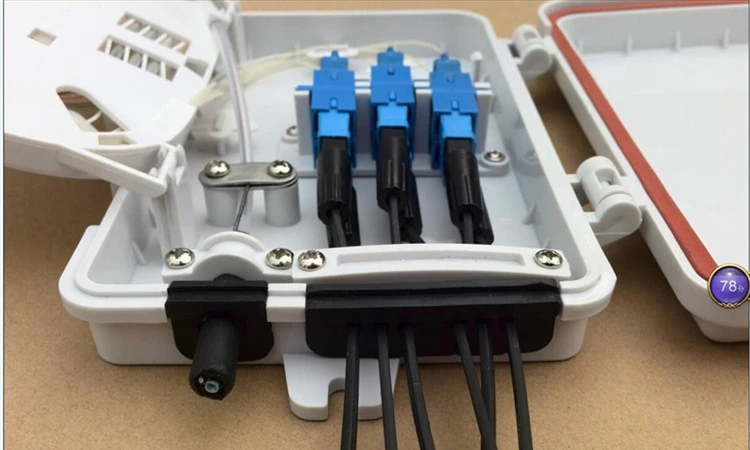 Kotak Terminal Fiber Optic 6 Inti