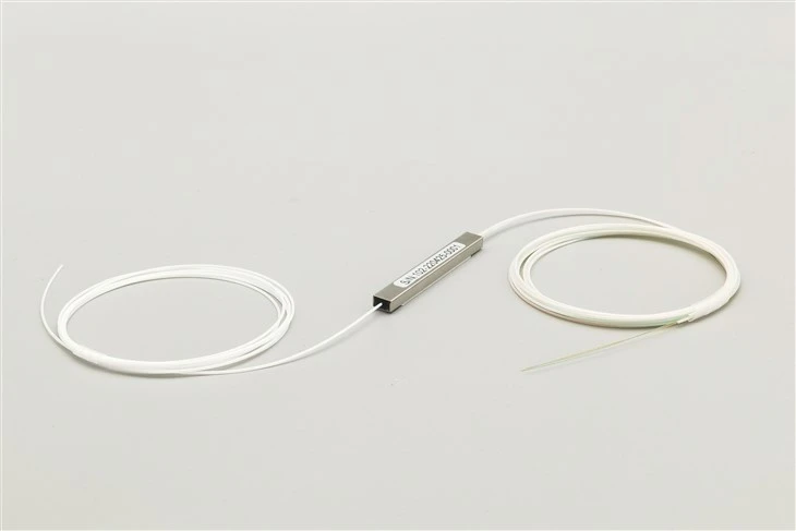 Pemisah Fiber 1×2 Plc, Tanpa Konektor