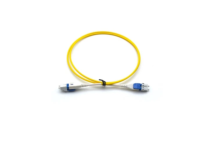 Kabel Patch Serat Dupleks Singlemode LC ke LC Uniboot