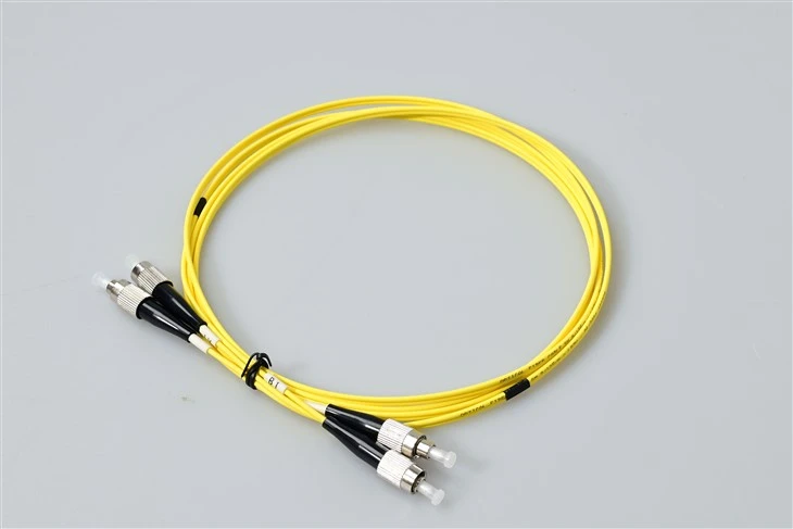 FC UPC Single Mode 9/125 Simplex Patch Cable 2.0mm Jaket PVC Kuning